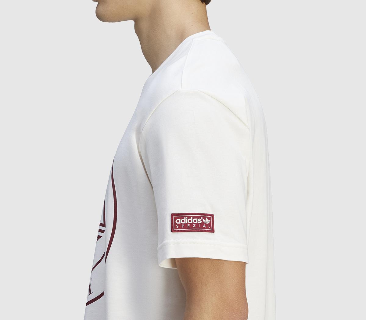adidas ConsortiumC.P. x SPZL Mod T-ShirtsChalk White