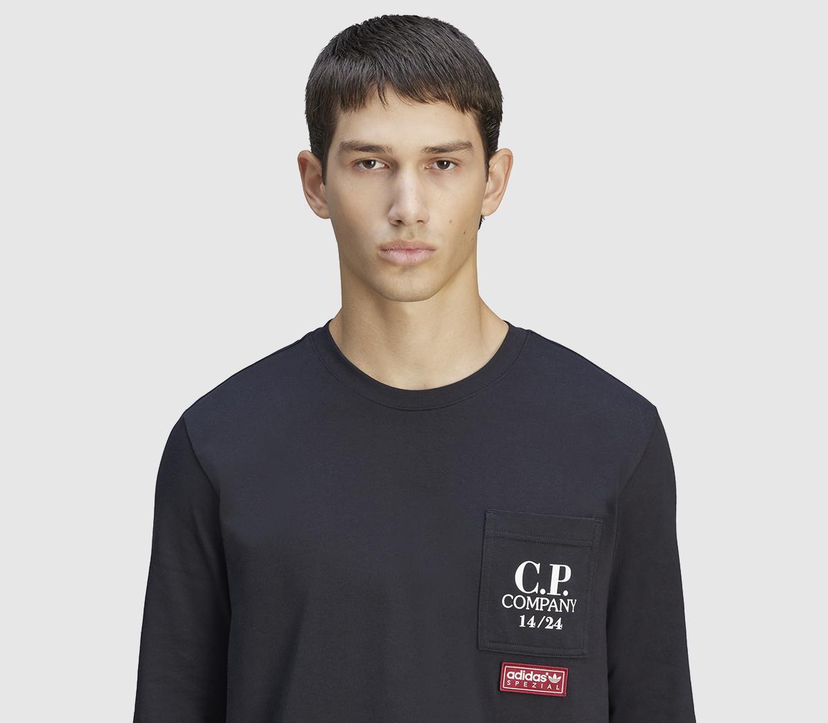 adidas Consortium C.P x SPZL Pocket Long Sleeved T-Shirts Black