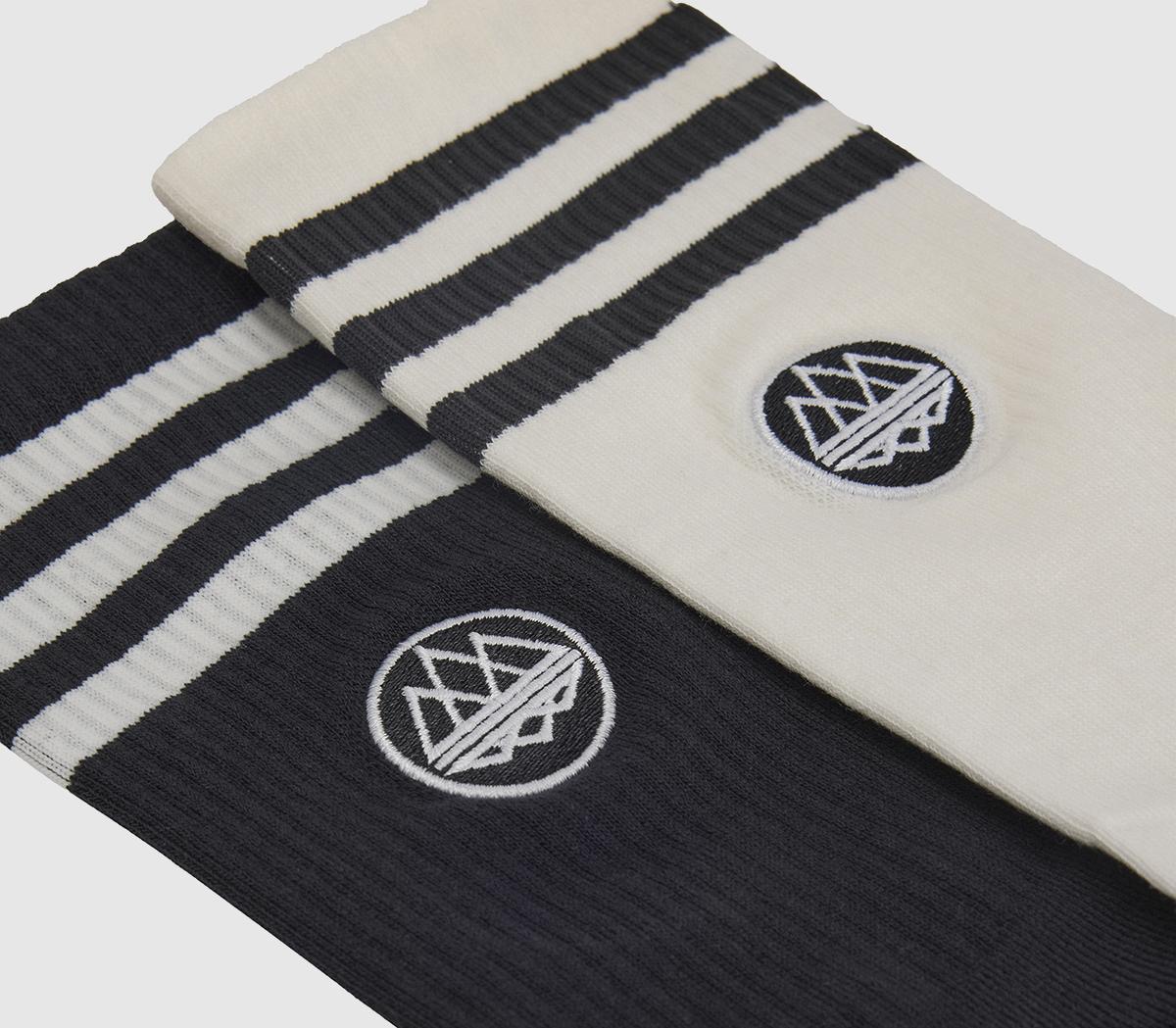 adidasMod SPZL SocksChalk White Black