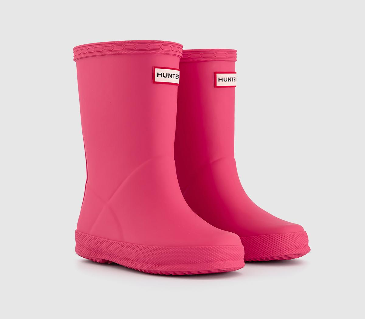HunterLittle Kids Original Boots HunterLittle Kids Original BootsBright Pink