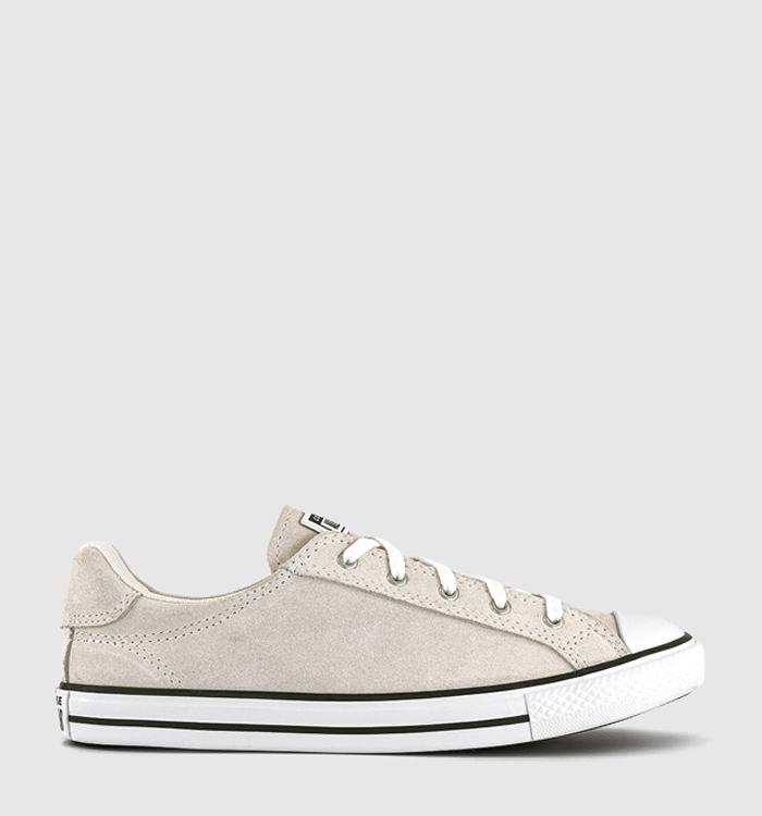Converse All Star Dainty Lucky Trainers Egret White Black