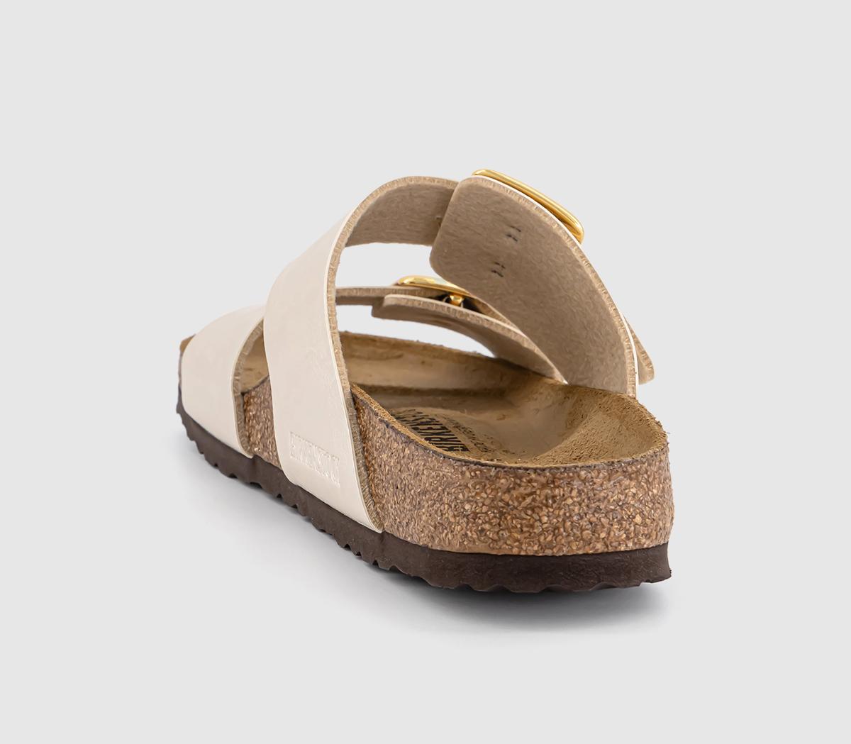 BIRKENSTOCK Sydney Two Strap Sandals BIRKENSTOCK Sydney Two Strap Sandals Graceful Pearl White