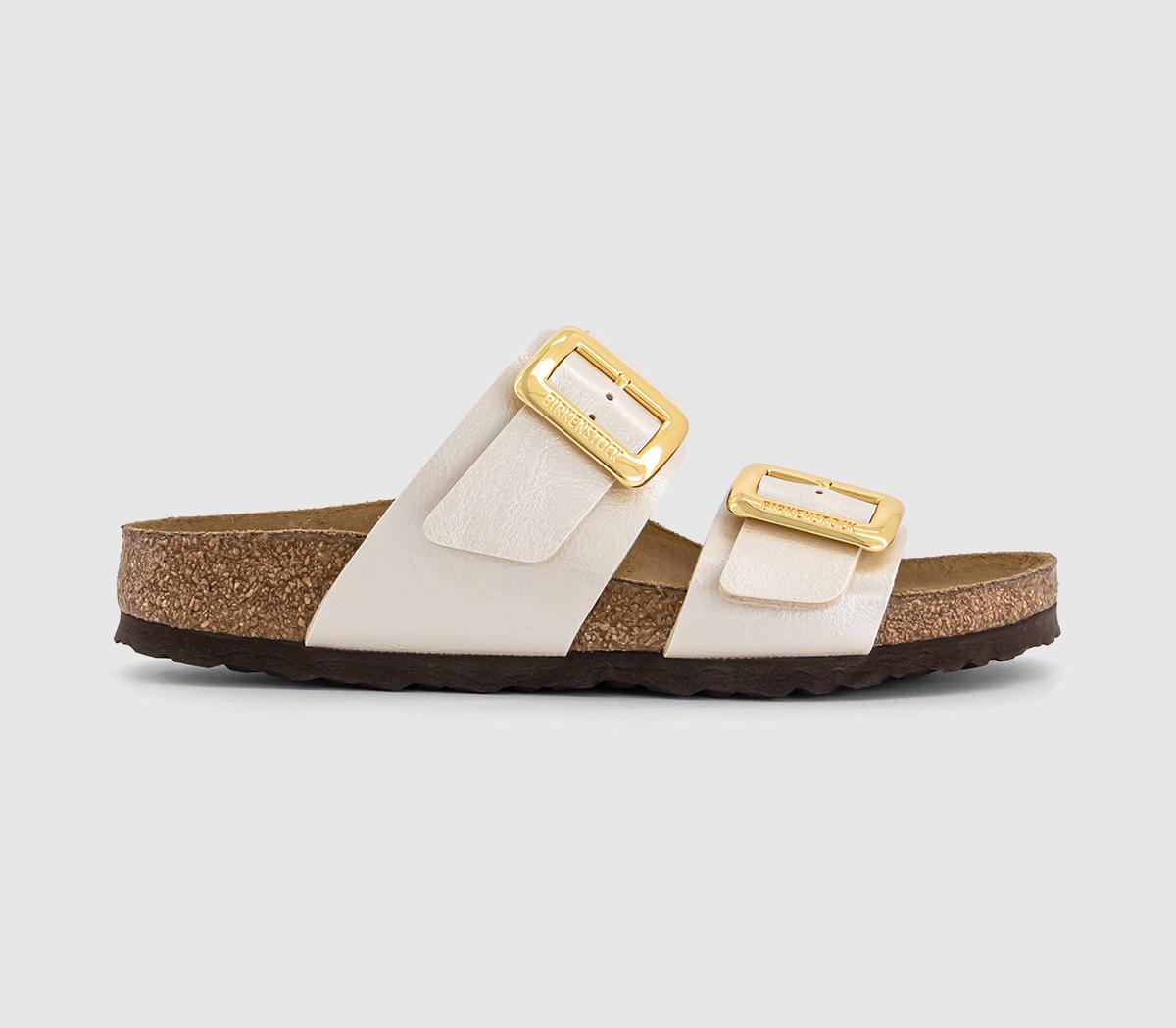 BIRKENSTOCKSydney Two Strap Sandals BIRKENSTOCKSydney Two Strap SandalsGraceful Pearl White