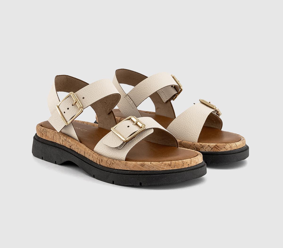 EARTHADDICT Lily Chunky 2 Part Sandals EARTHADDICT Lily Chunky 2 Part Sandals White