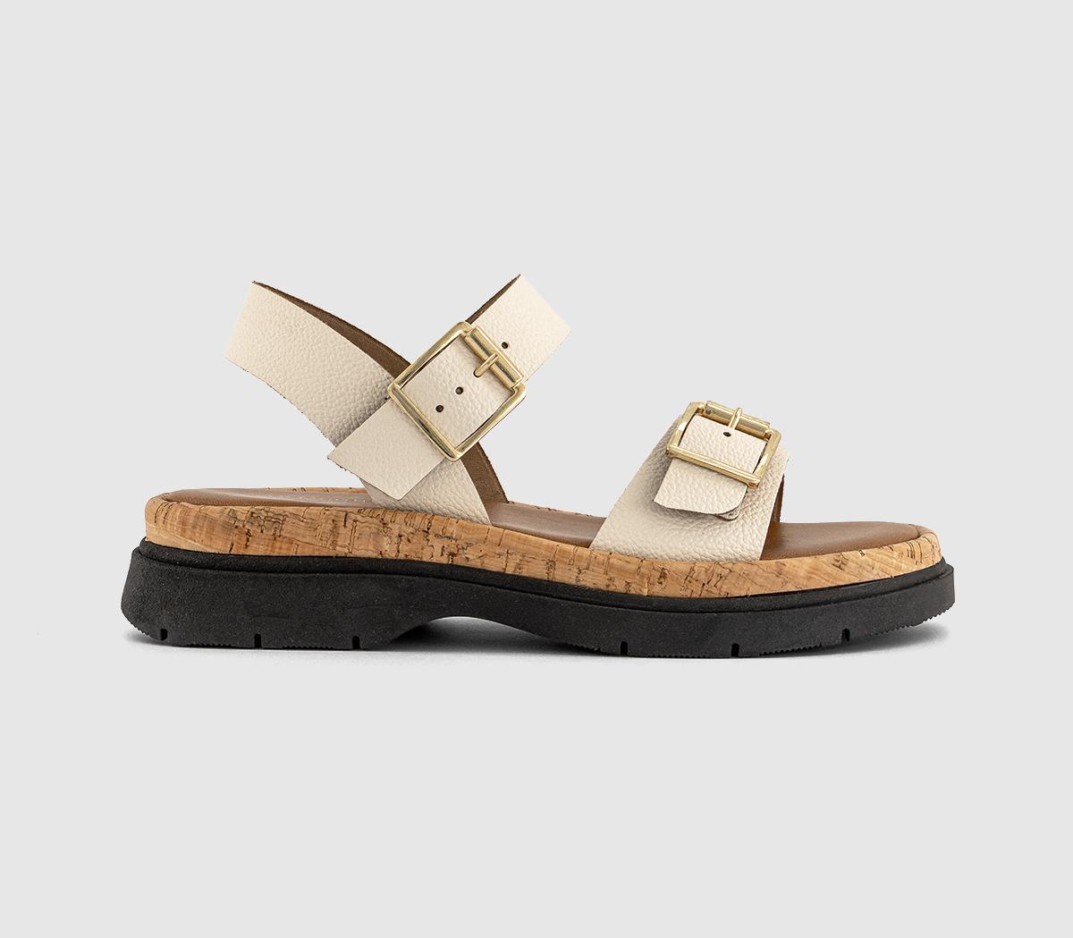 EARTHADDICTLily Chunky 2 Part Sandals EARTHADDICTLily Chunky 2 Part SandalsWhite