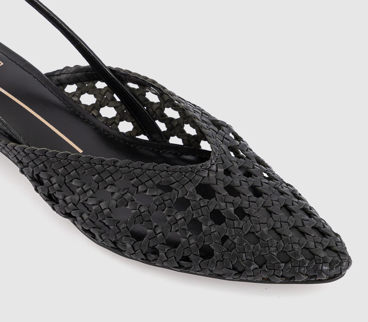 Dolce Vita Birdie Woven Slingback Flats Dolce Vita Birdie Woven Slingback Flats Black