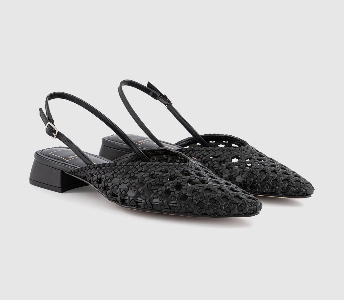 Dolce Vita Birdie Woven Slingback Flats Dolce Vita Birdie Woven Slingback Flats Black