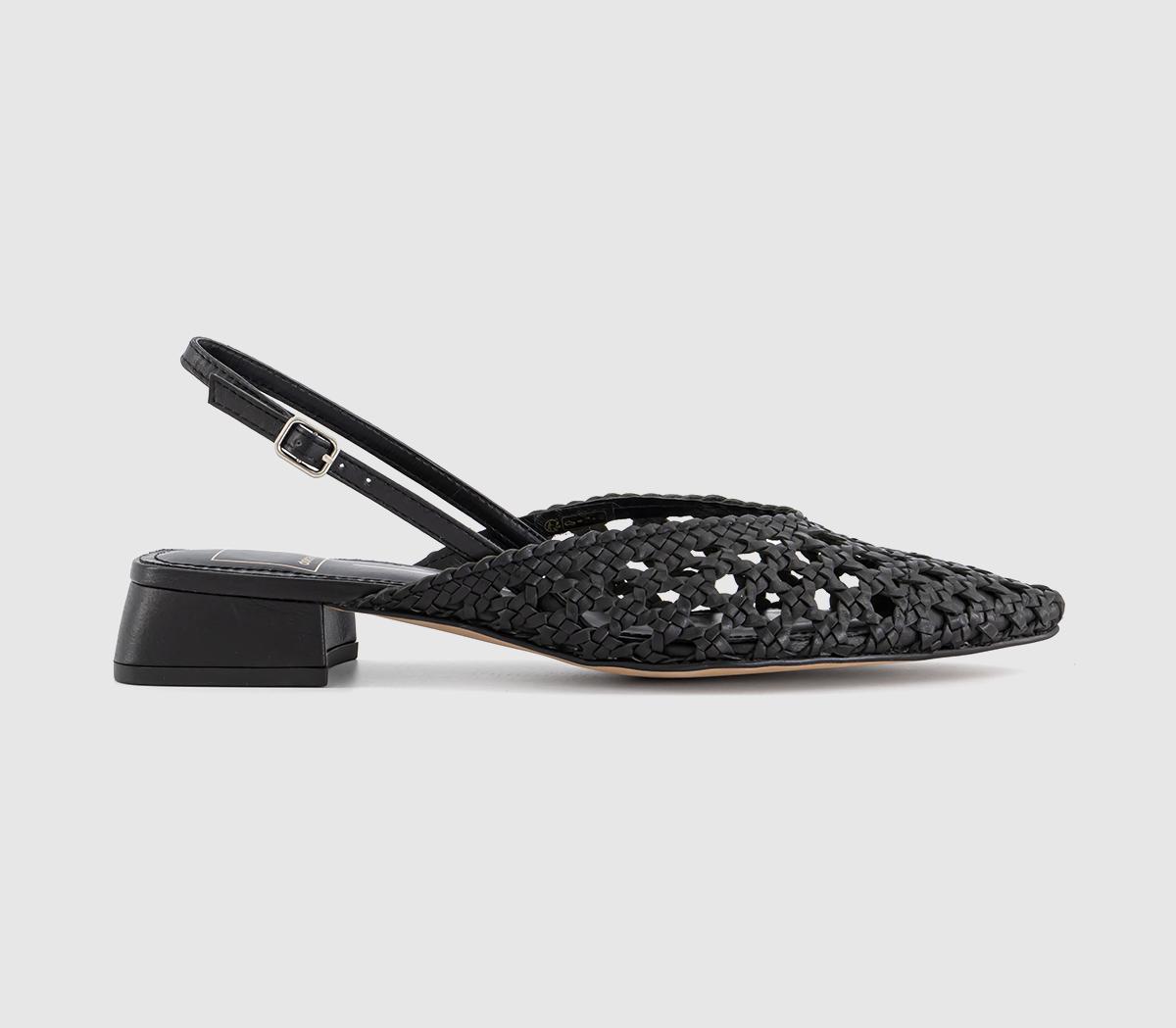 Dolce VitaBirdie Woven Slingback Flats Dolce VitaBirdie Woven Slingback FlatsBlack