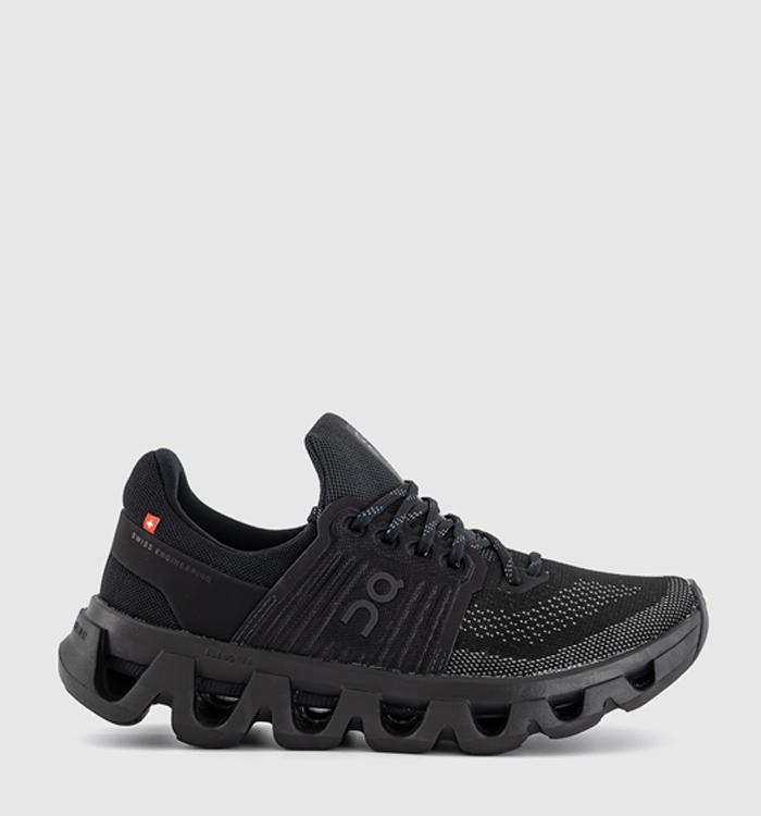 ON Cloudswift 4 AD Trainers Black Rock F