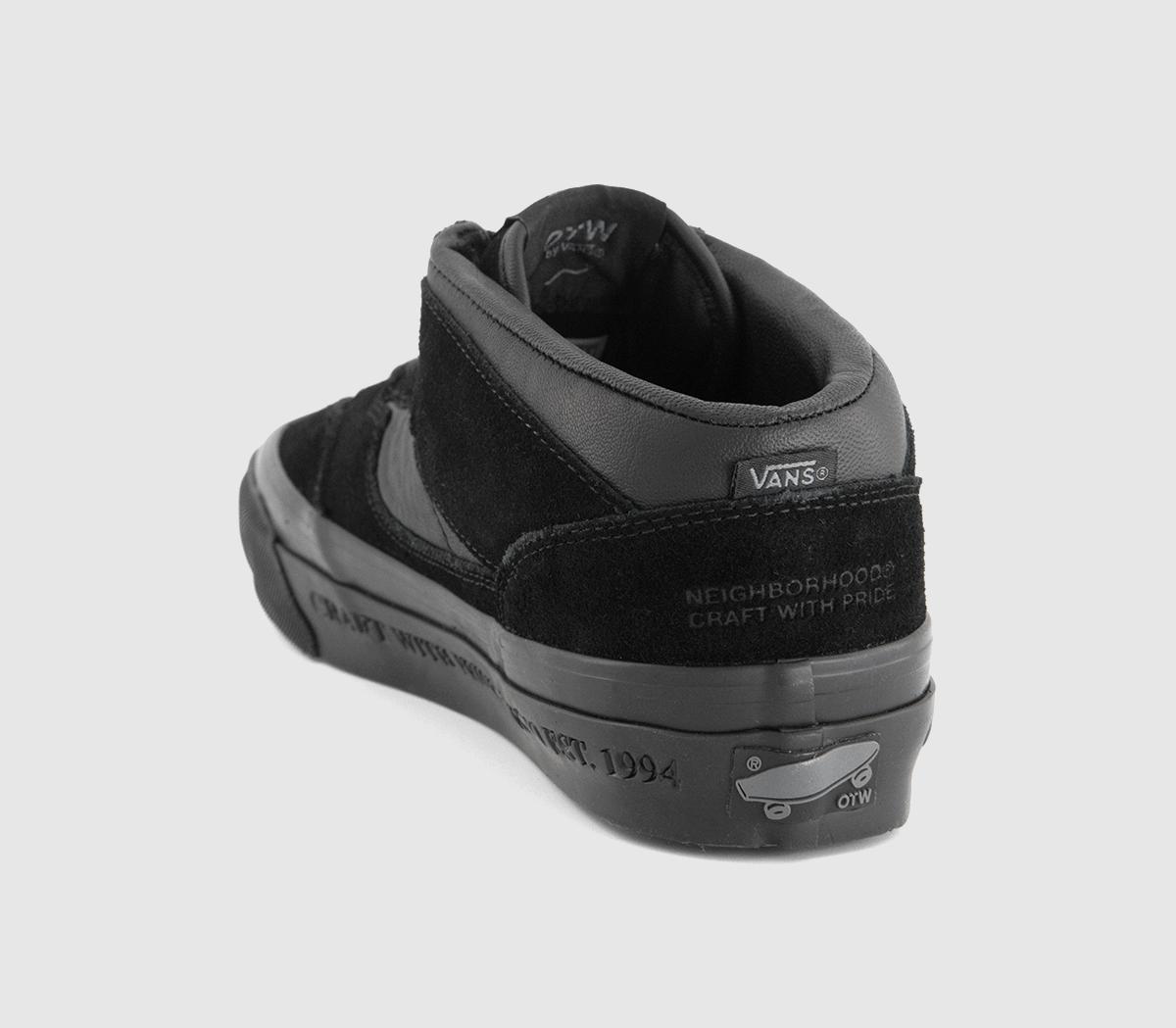 NEIGHBORHOOD × vans OTW Half Cab 27.5 VN000EFYBLA] Vans x Neighborhood OTW Half Cab (Black) – The