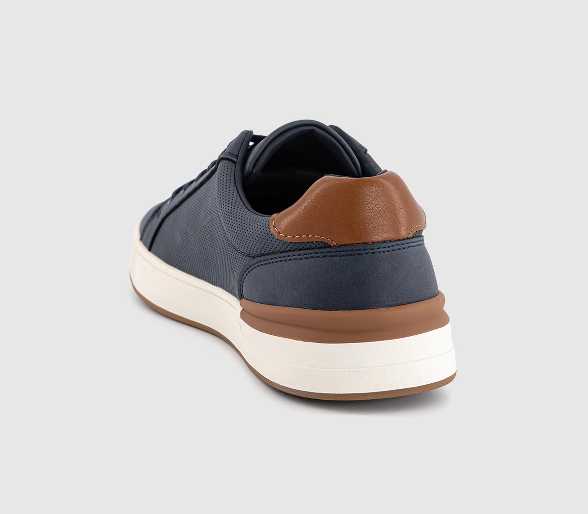 OFFICECarrick Perf Side Trainers OFFICECarrick Perf Side TrainersNavy