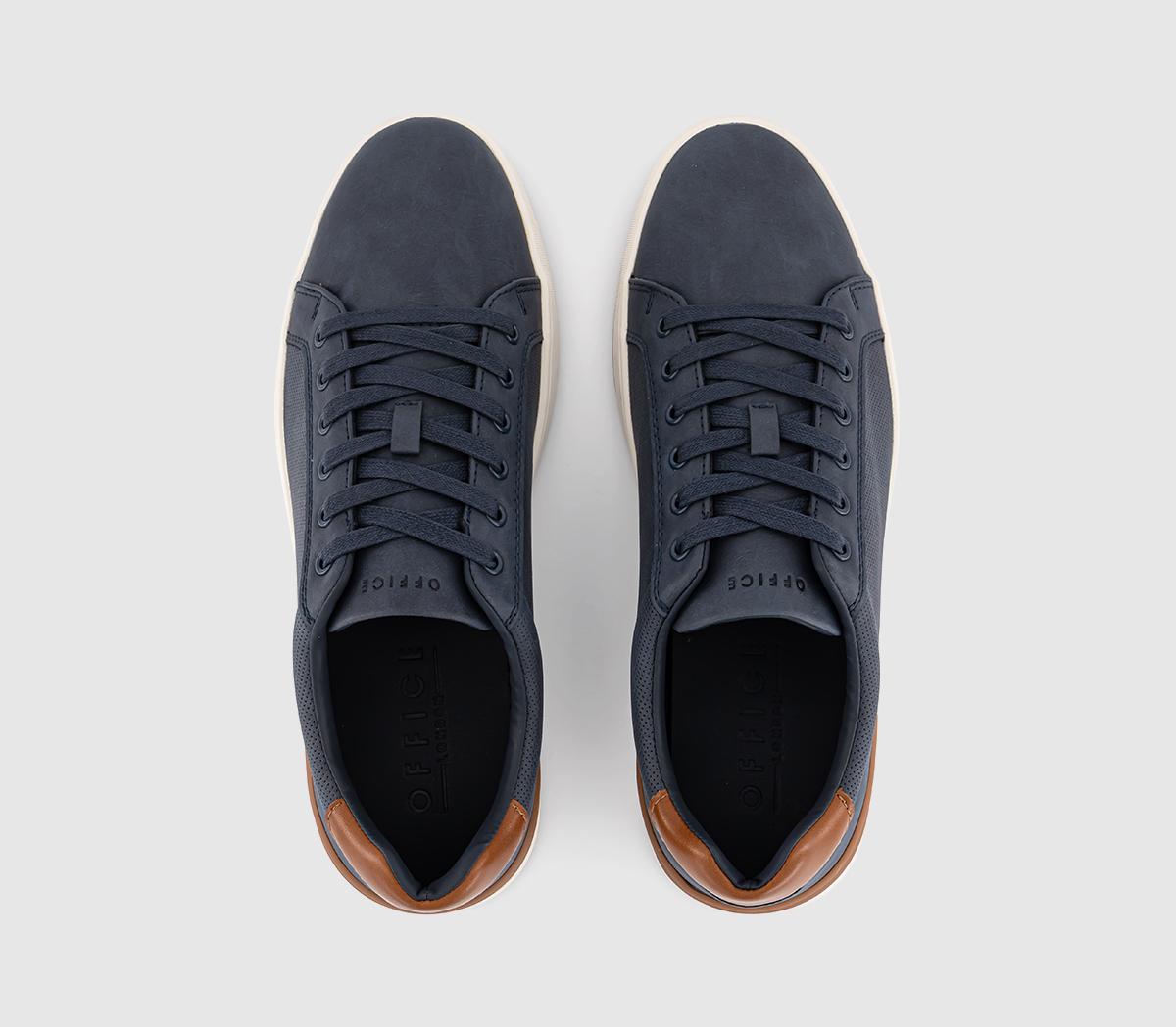 OFFICECarrick Perf Side Trainers OFFICECarrick Perf Side TrainersNavy