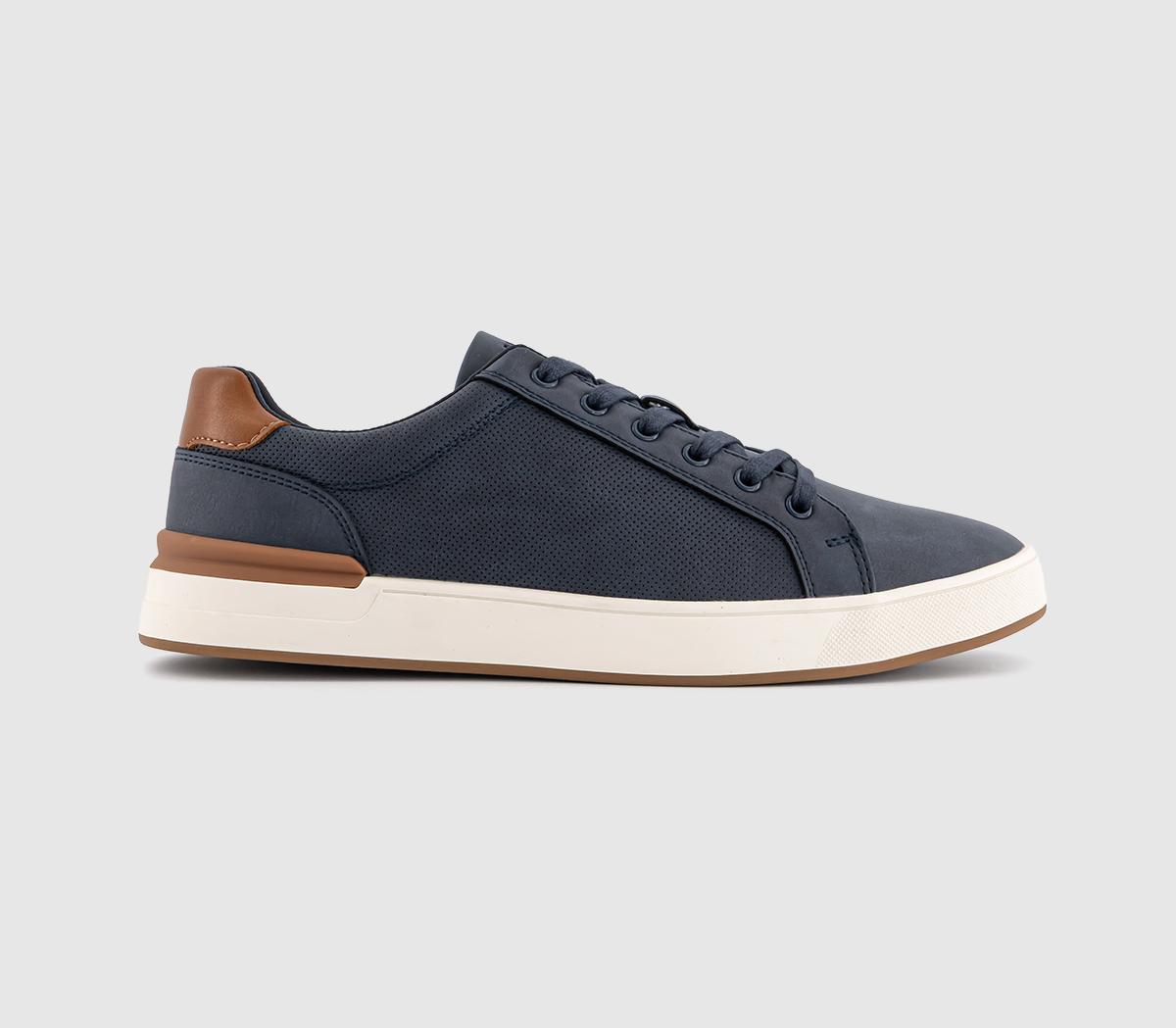 OFFICECarrick Perf Side Trainers OFFICECarrick Perf Side TrainersNavy