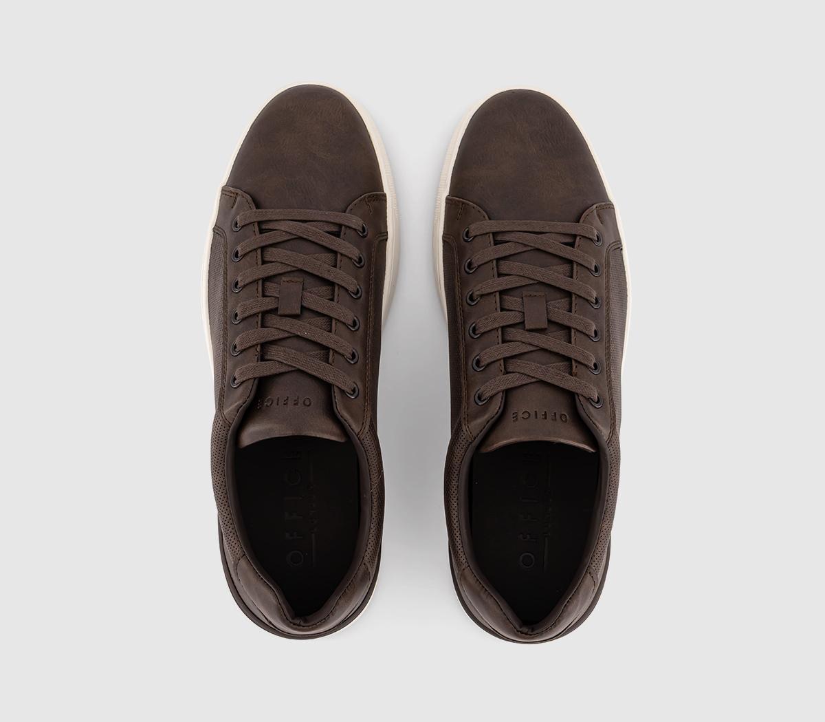 OFFICECarrick Perf Side Trainers OFFICECarrick Perf Side TrainersBrown