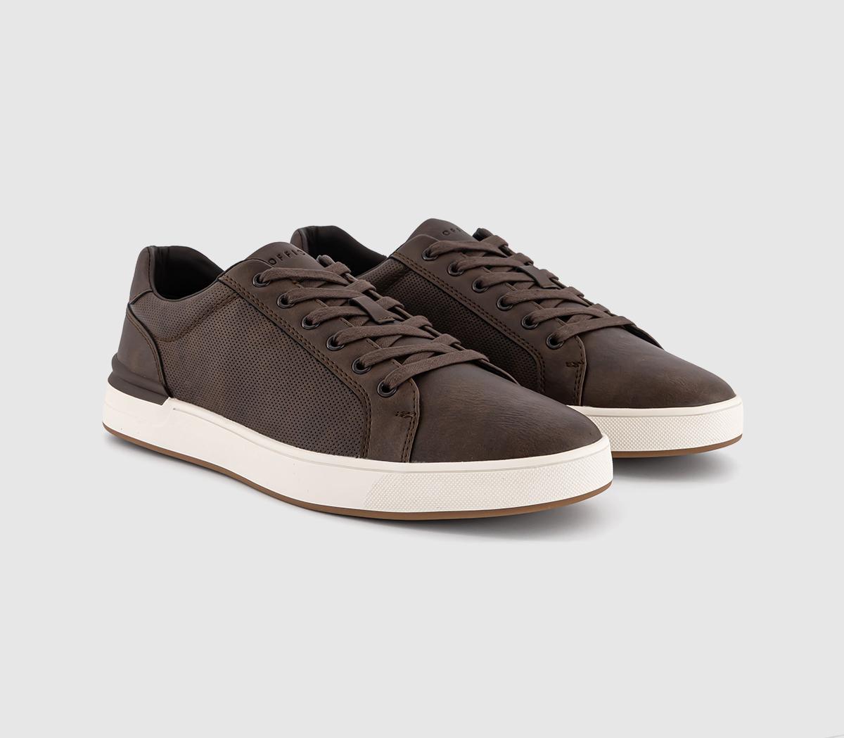OFFICECarrick Perf Side Trainers OFFICECarrick Perf Side TrainersBrown