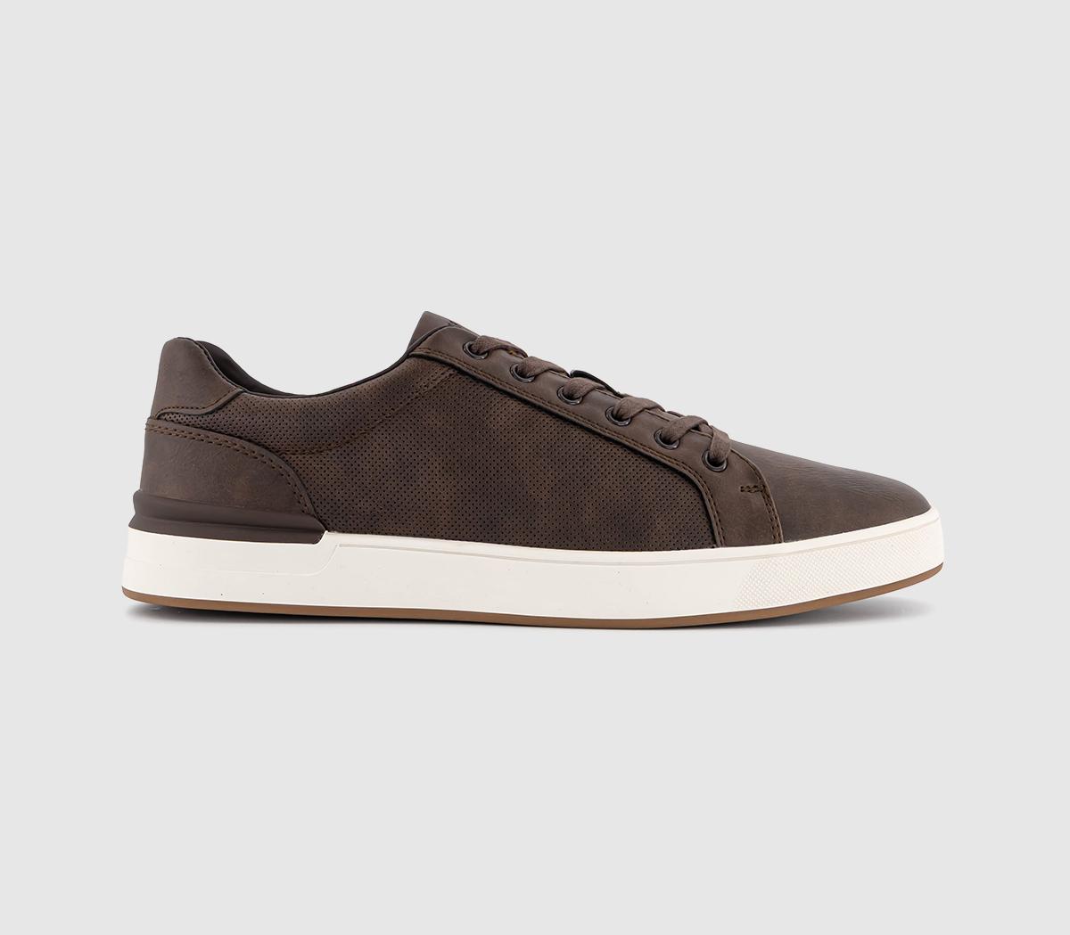 OFFICECarrick Perf Side Trainers OFFICECarrick Perf Side TrainersBrown