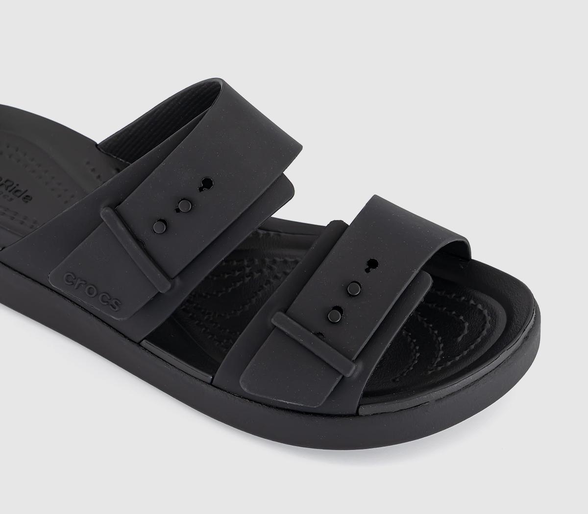 CrocsBrooklyn Buckle Low SandalsBlack