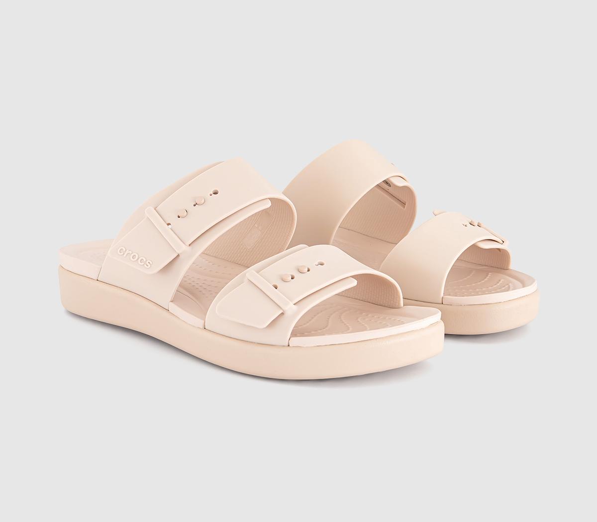 CrocsBrooklyn Buckle Low Sandals CrocsBrooklyn Buckle Low SandalsQuartz