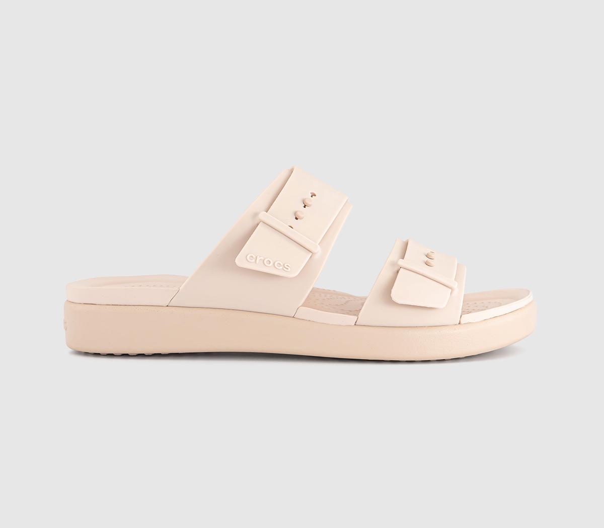 CrocsBrooklyn Buckle Low Sandals CrocsBrooklyn Buckle Low SandalsQuartz