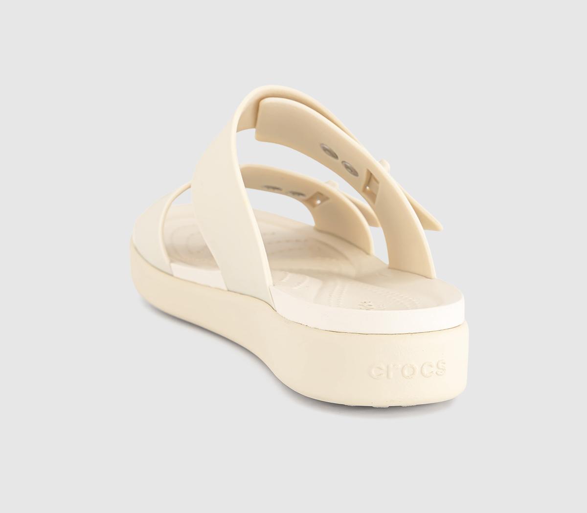 CrocsBrooklyn Buckle Low Sandals CrocsBrooklyn Buckle Low SandalsSandstone