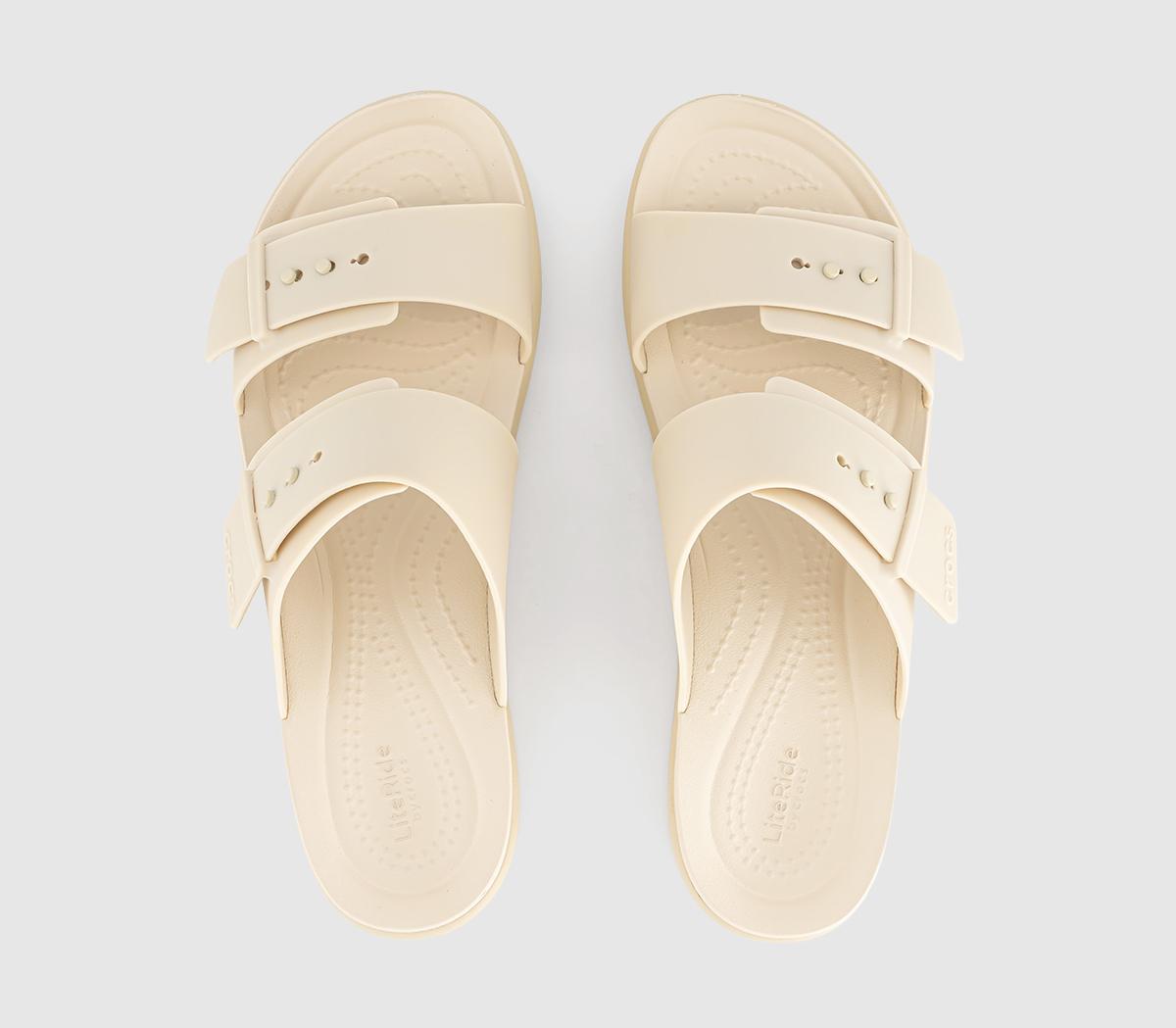 CrocsBrooklyn Buckle Low Sandals CrocsBrooklyn Buckle Low SandalsSandstone