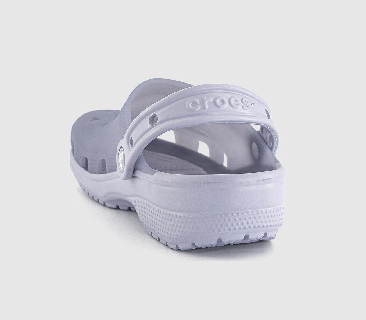 Crocs Classic Frosted Clogs Crocs Classic Frosted Clogs Purple Moon