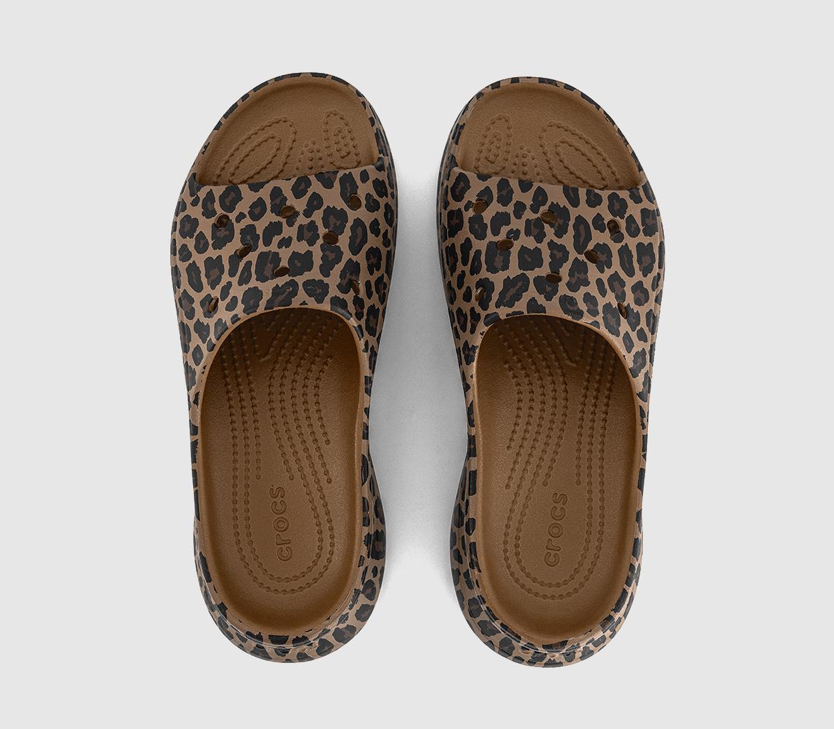 CrocsBae Slides CrocsBae SlidesLeopard