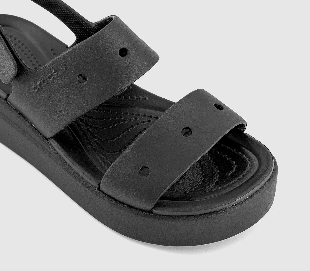 CrocsBrooklyn 4u Sandals CrocsBrooklyn 4u SandalsBlack