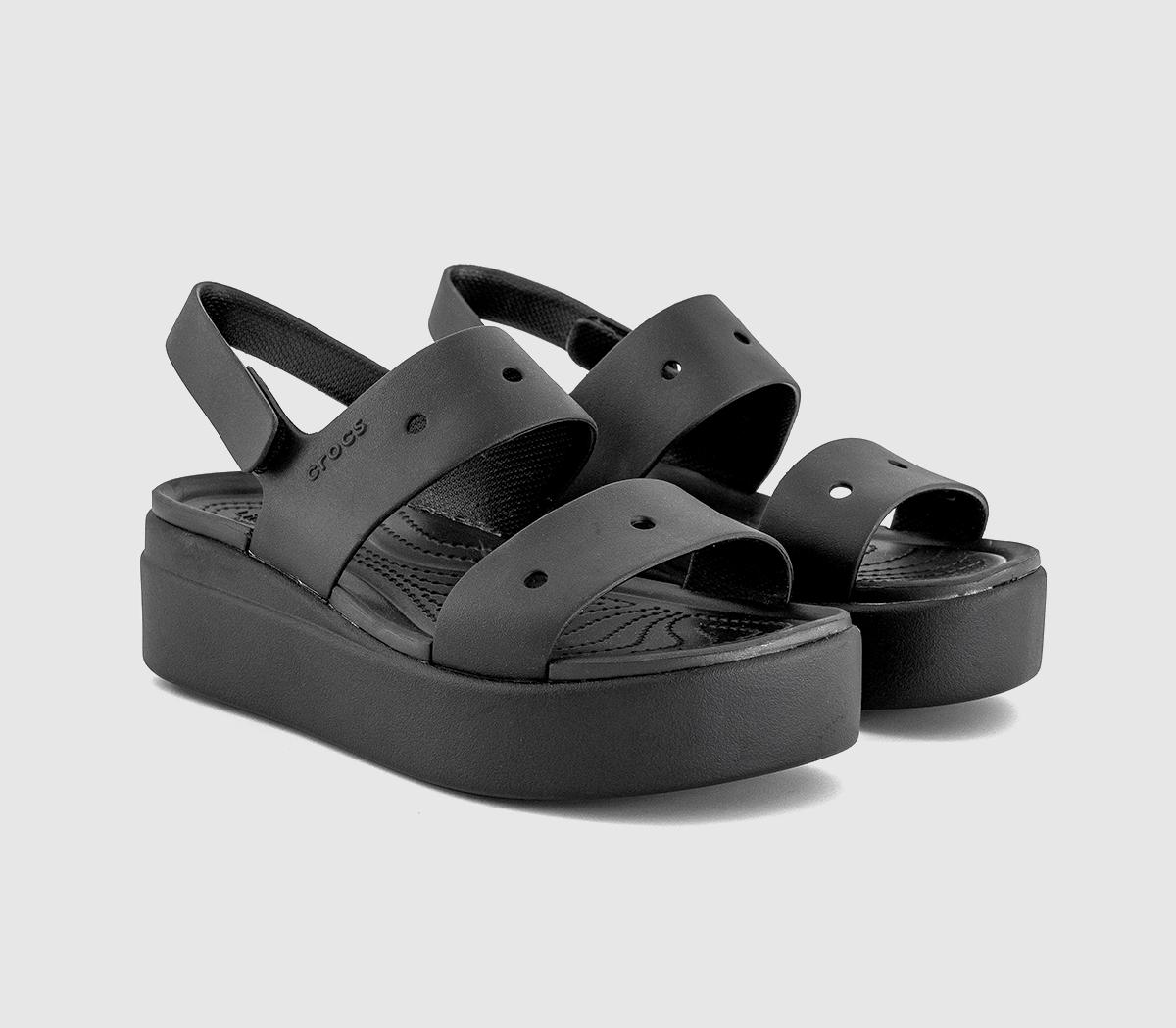 CrocsBrooklyn 4u Sandals CrocsBrooklyn 4u SandalsBlack