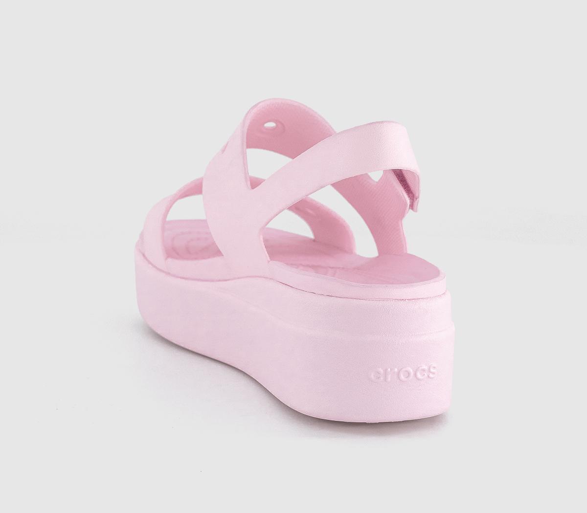 CrocsBrooklyn 4u Sandals CrocsBrooklyn 4u SandalsPink Milk
