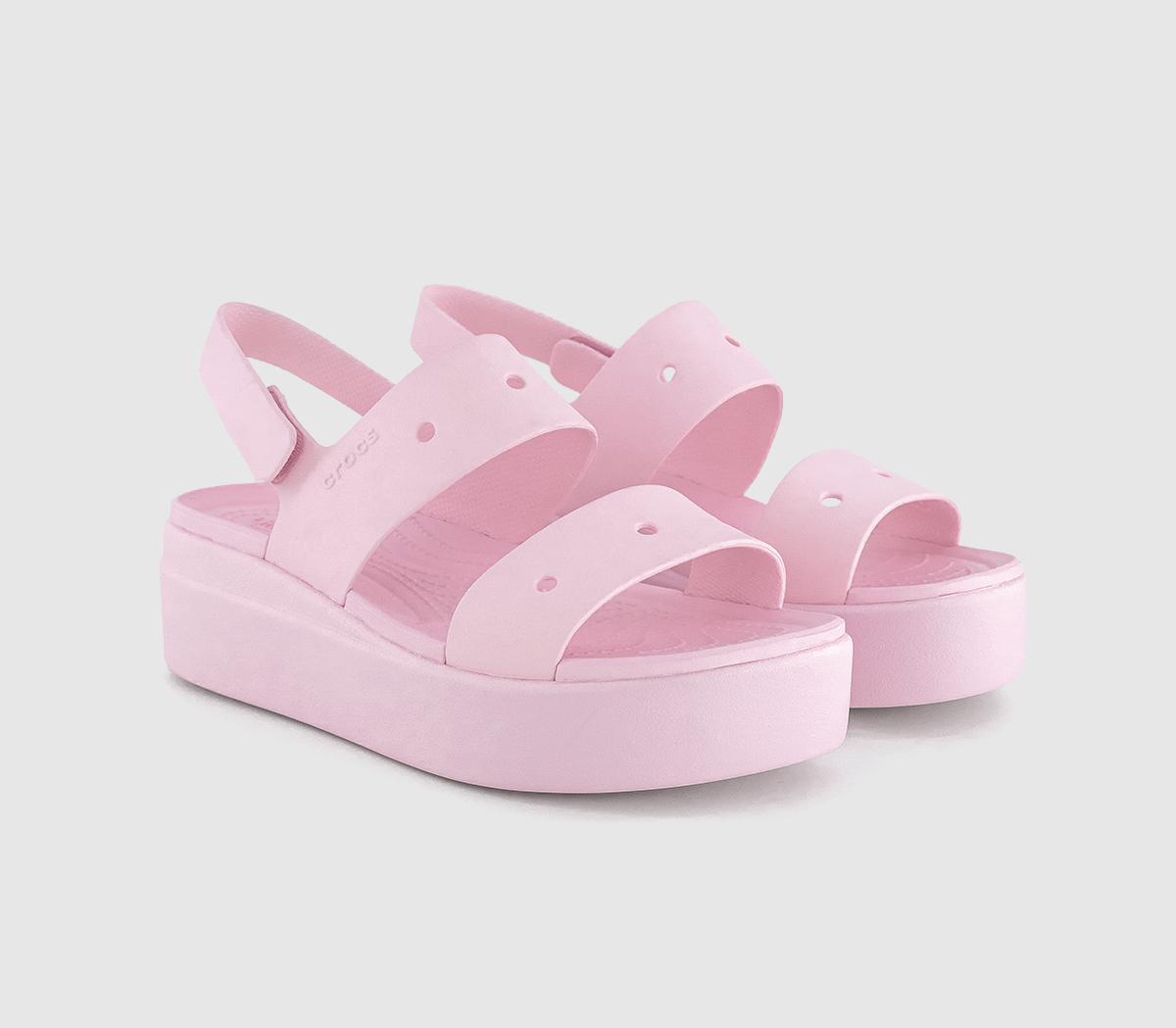 CrocsBrooklyn 4u Sandals CrocsBrooklyn 4u SandalsPink Milk