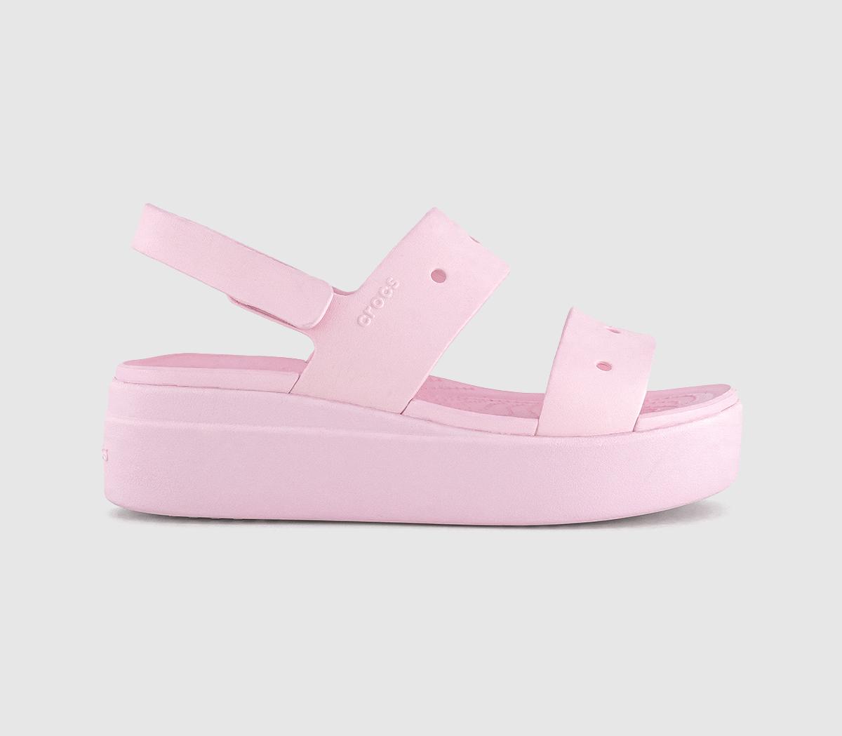 CrocsBrooklyn 4u Sandals CrocsBrooklyn 4u SandalsPink Milk