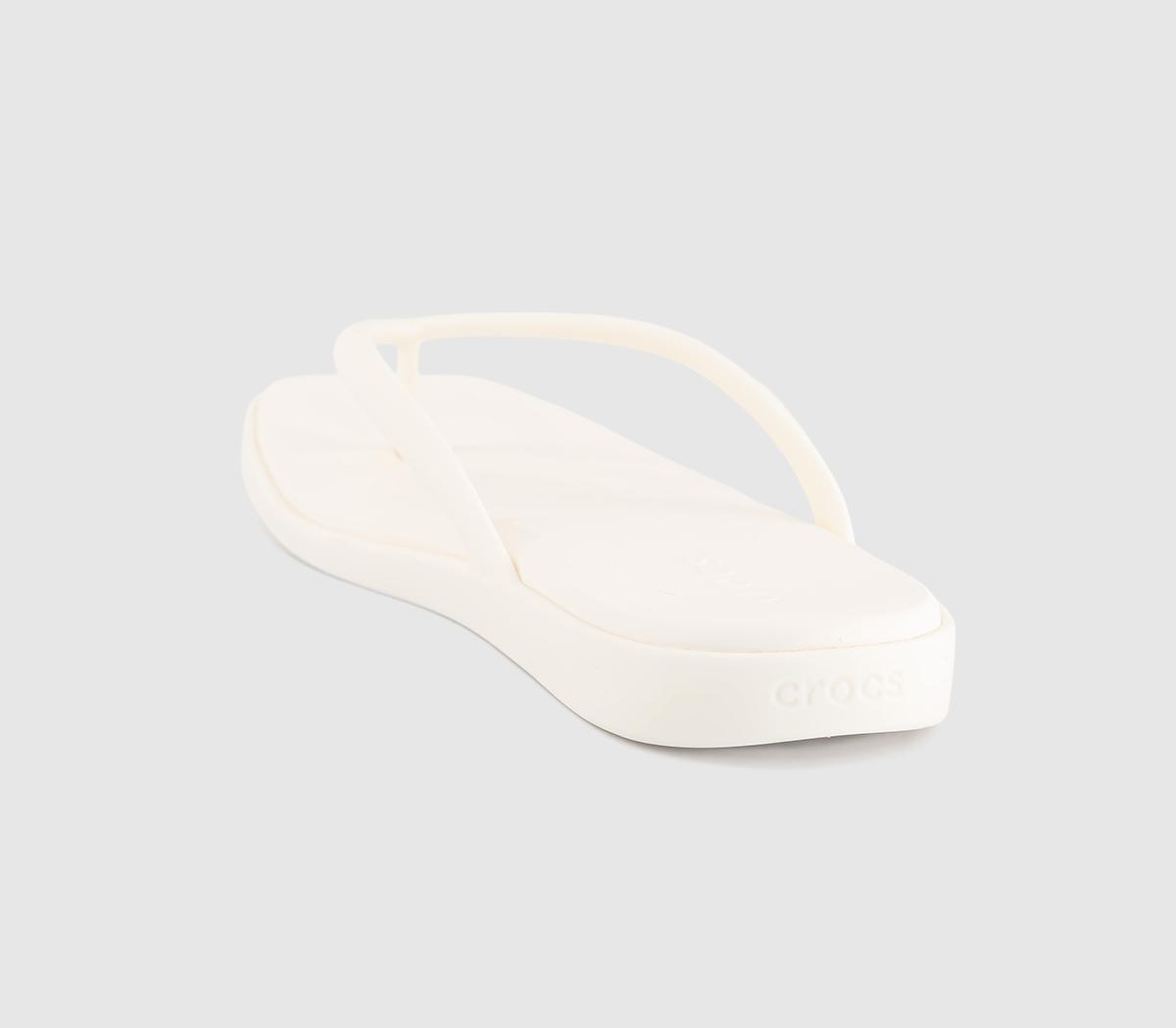 CrocsMiami Flip Sandals CrocsMiami Flip SandalsChalk