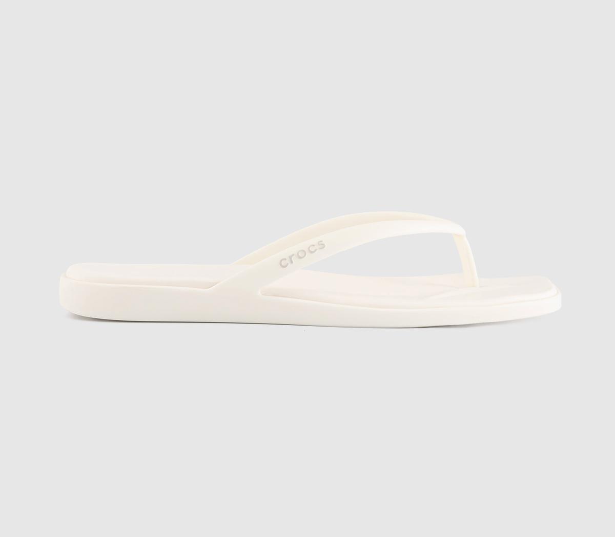 CrocsMiami Flip Sandals CrocsMiami Flip SandalsChalk
