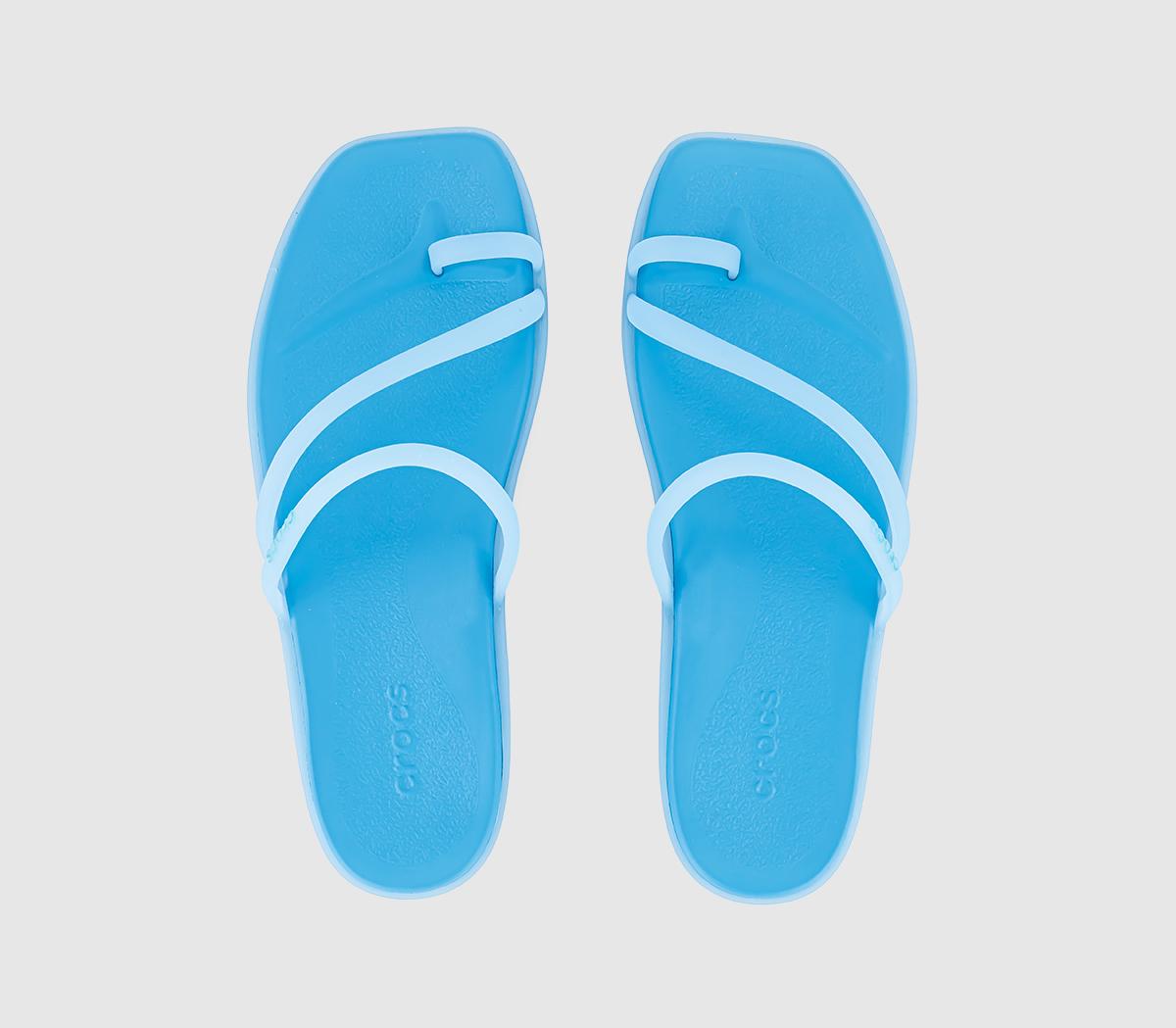 CrocsMiami Toe Loop Sandals CrocsMiami Toe Loop SandalsFrosted Tinted Glass