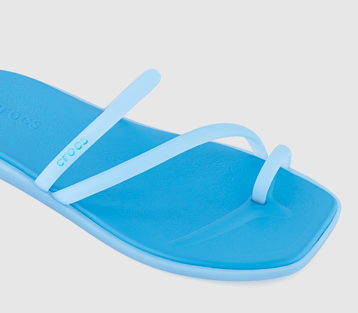 CrocsMiami Toe Loop Sandals CrocsMiami Toe Loop SandalsFrosted Tinted Glass