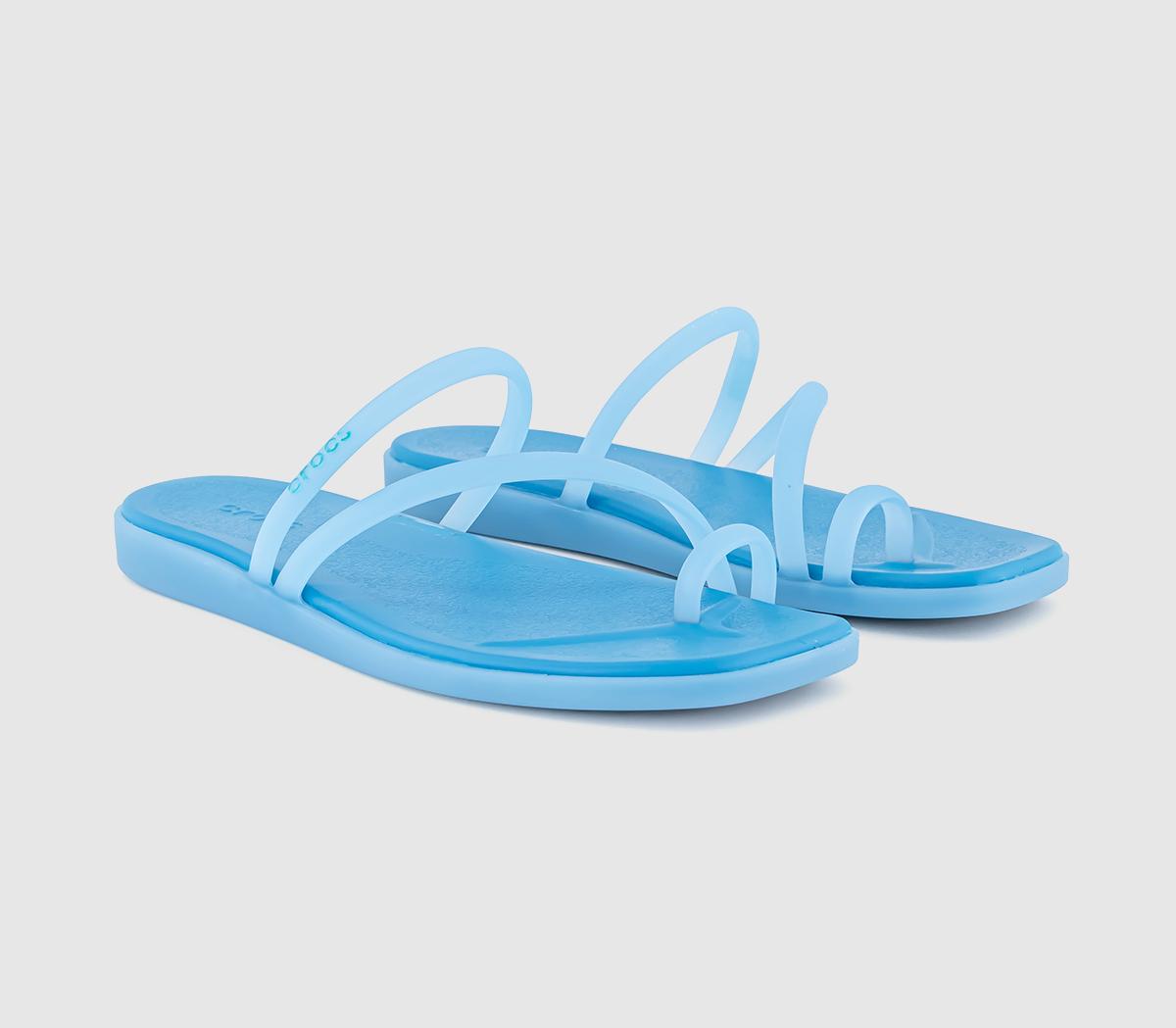 CrocsMiami Toe Loop Sandals CrocsMiami Toe Loop SandalsFrosted Tinted Glass