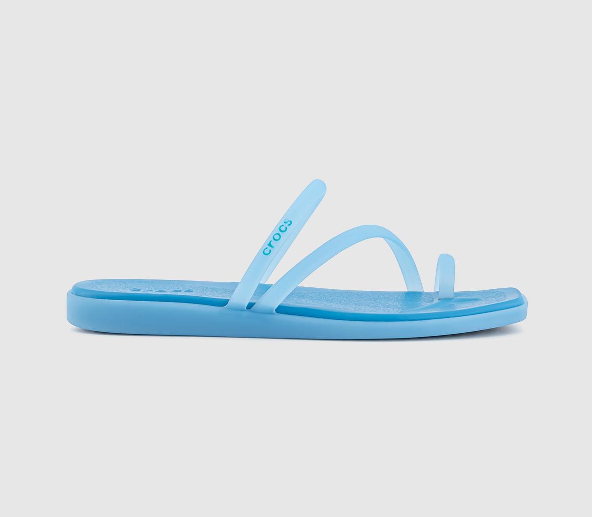 CrocsMiami Toe Loop Sandals CrocsMiami Toe Loop SandalsFrosted Tinted Glass