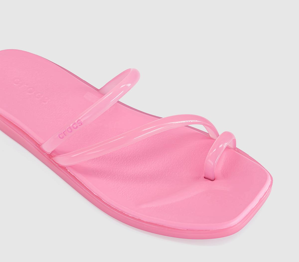 CrocsMiami Toe Loop SandalsPink Lemonade Jelly