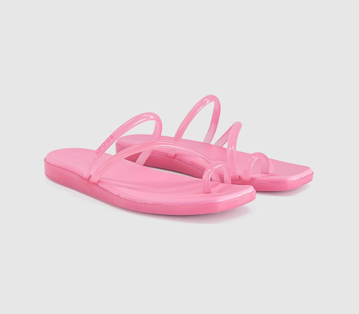 CrocsMiami Toe Loop SandalsPink Lemonade Jelly