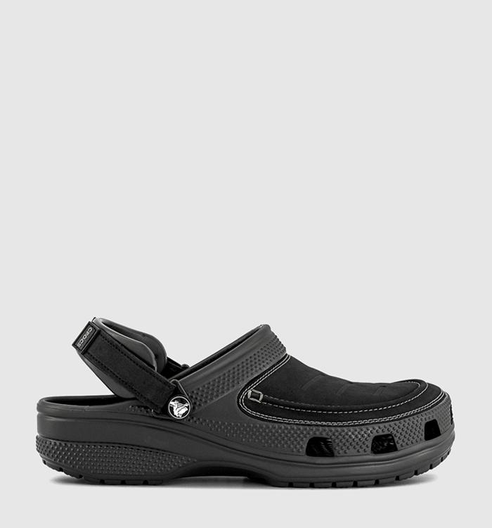 Crocs Yukon Vista II LiteRid Clogs Black Slate Grey