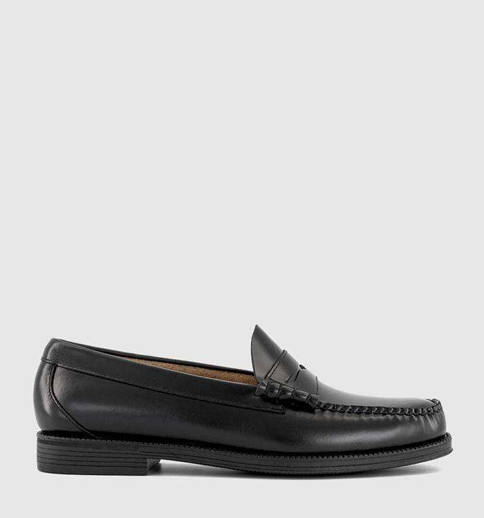 G.H Bass & Co Easy Weejun Larson Moc Penny Loafers Black