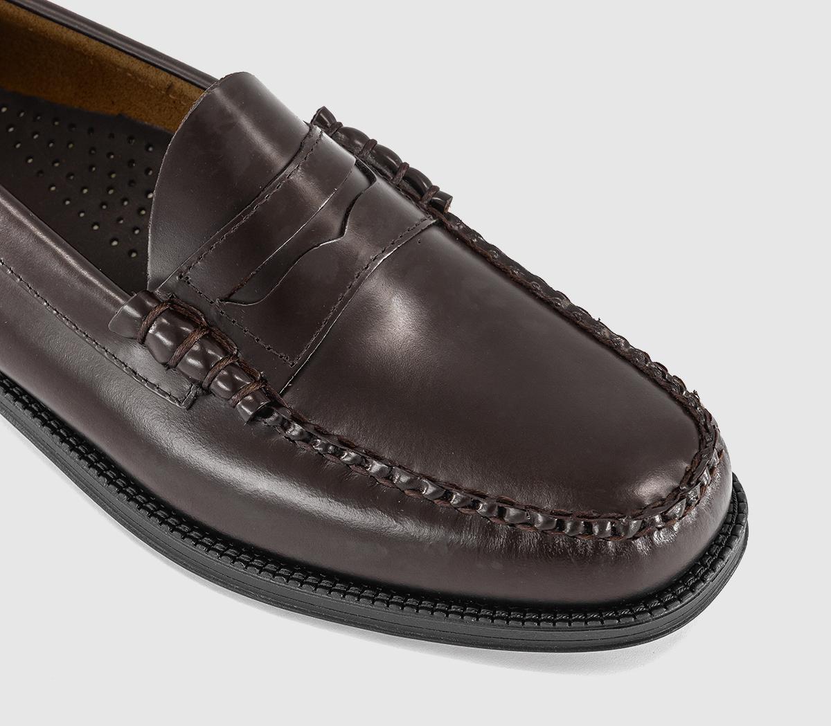 G.H Bass & CoEasy Weejun Larson Moc Penny LoafersChocolate Leather