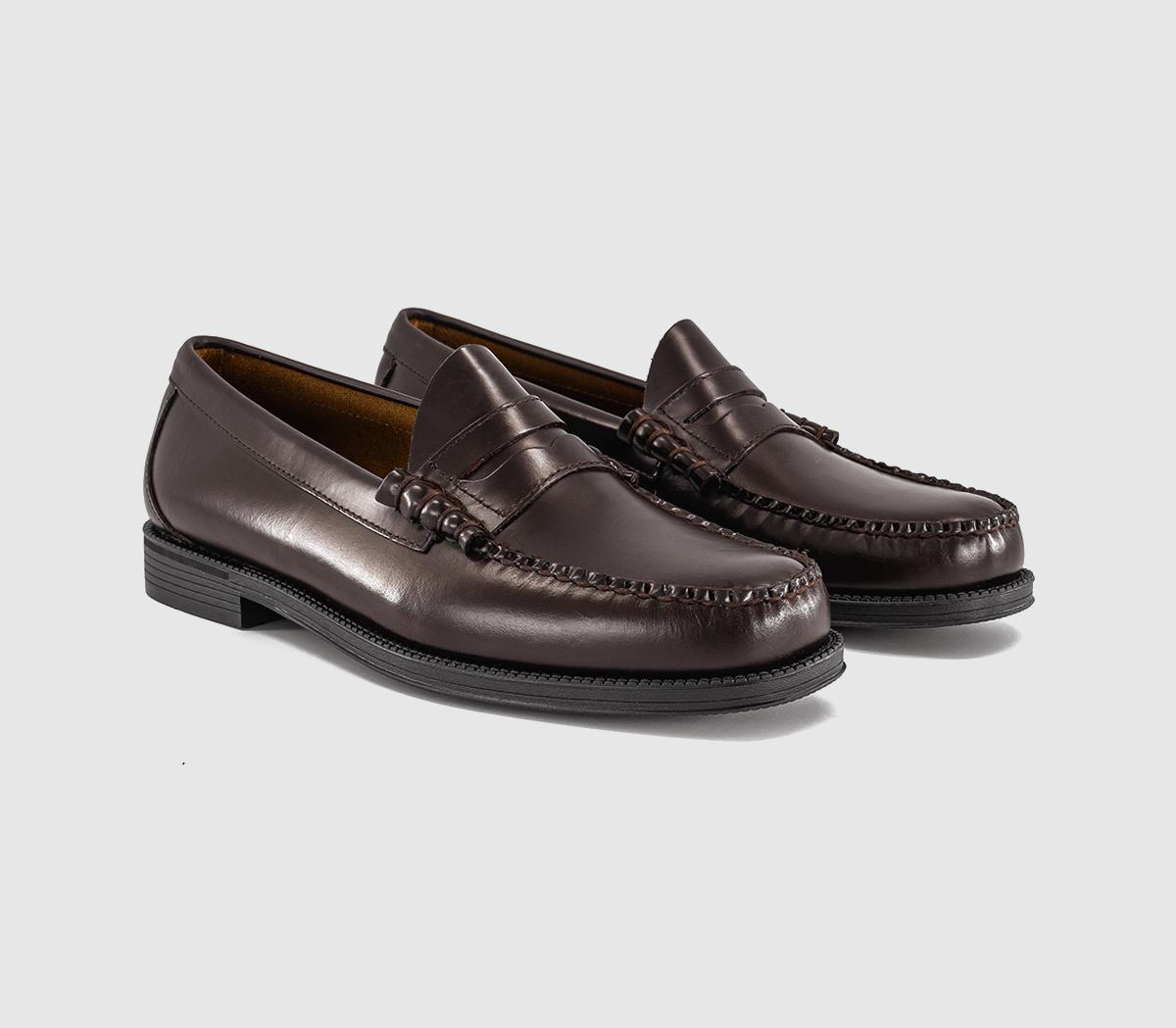 G.H Bass & CoEasy Weejun Larson Moc Penny LoafersChocolate Leather