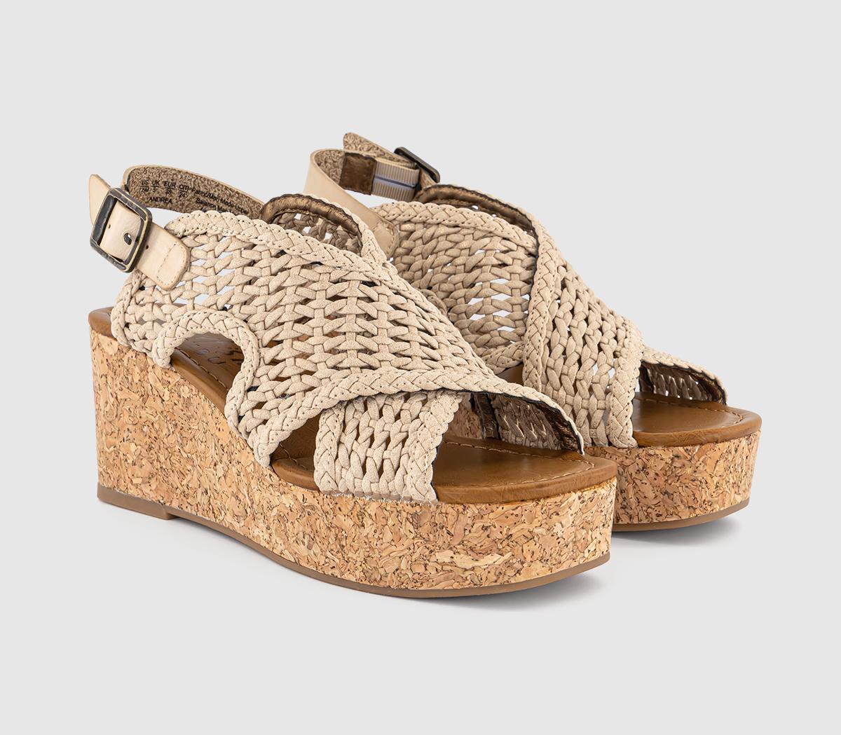 Blowfish MalibuAndrea Wedge Sandals Blowfish MalibuAndrea Wedge SandalsGold