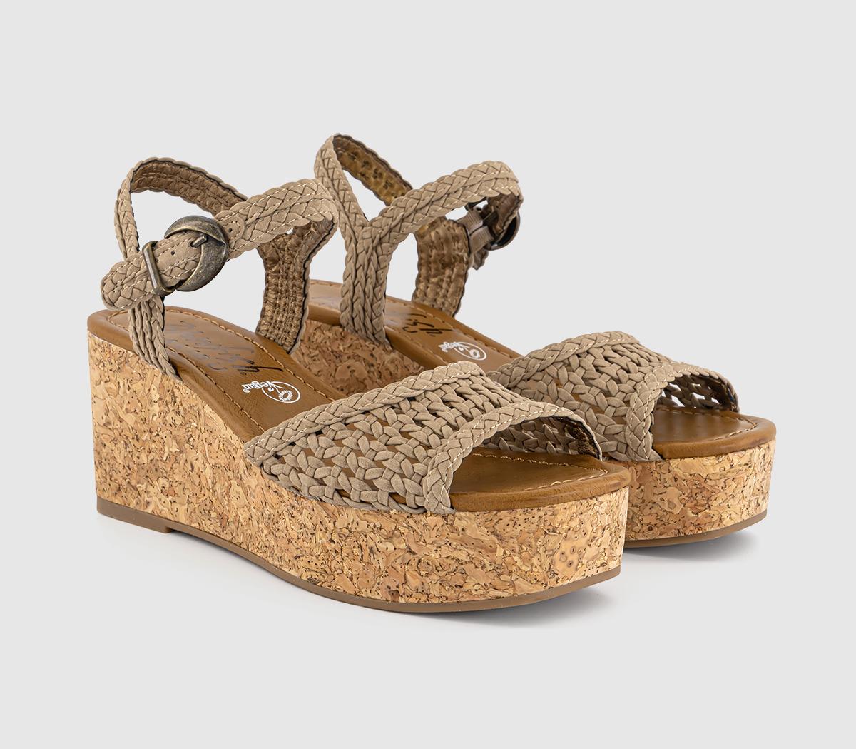 Blowfish MalibuAric Wedge SandalsOak