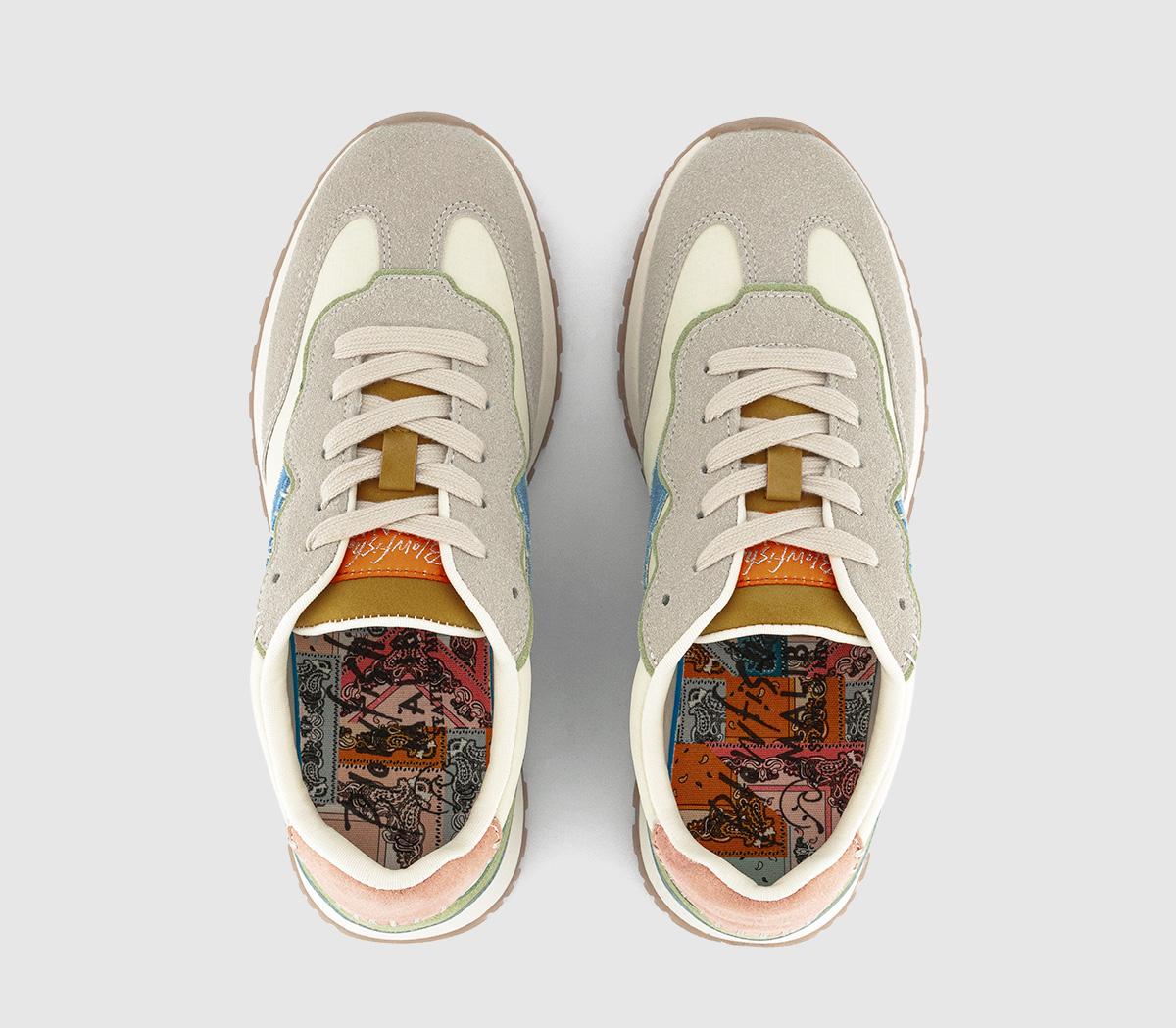Blowfish Malibu Valley Trainers Blowfish Malibu Valley Trainers Multi Blue Cream Mix
