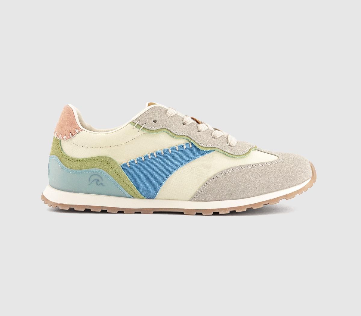 Blowfish MalibuValley Trainers Blowfish MalibuValley TrainersMulti Blue Cream Mix