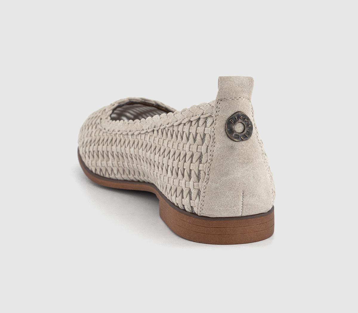 Blowfish Malibu Bardot Ballet Pumps Blowfish Malibu Bardot Ballet Pumps Cloud Suede