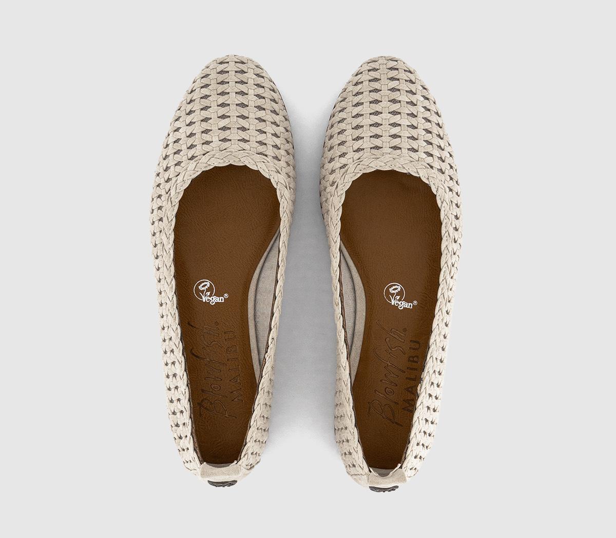 Blowfish Malibu Bardot Ballet Pumps Blowfish Malibu Bardot Ballet Pumps Cloud Suede